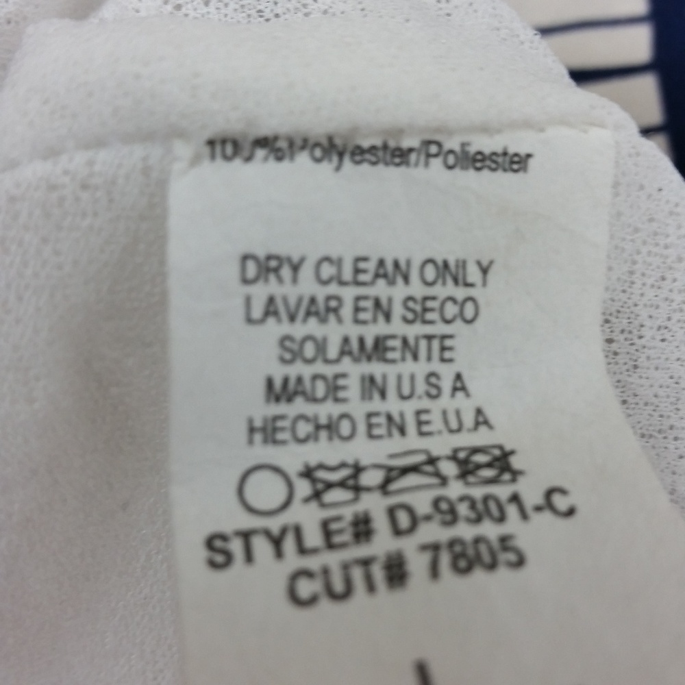 Final Touch One Shoulder Dress Size Large - Picture 6 of 6